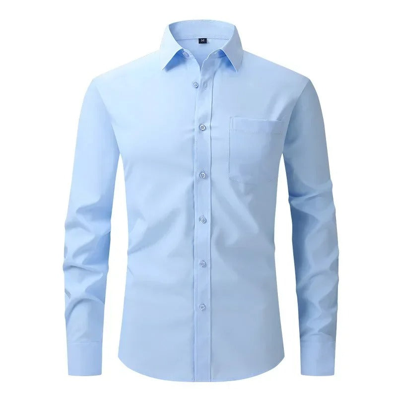 Camisa Social Lisa Não Amassa - Passa Fácil