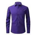 Camisa Social Lisa Não Amassa - Passa Fácil