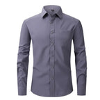 Camisa Social Lisa Não Amassa - Passa Fácil