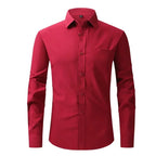 Camisa Social Lisa Não Amassa - Passa Fácil